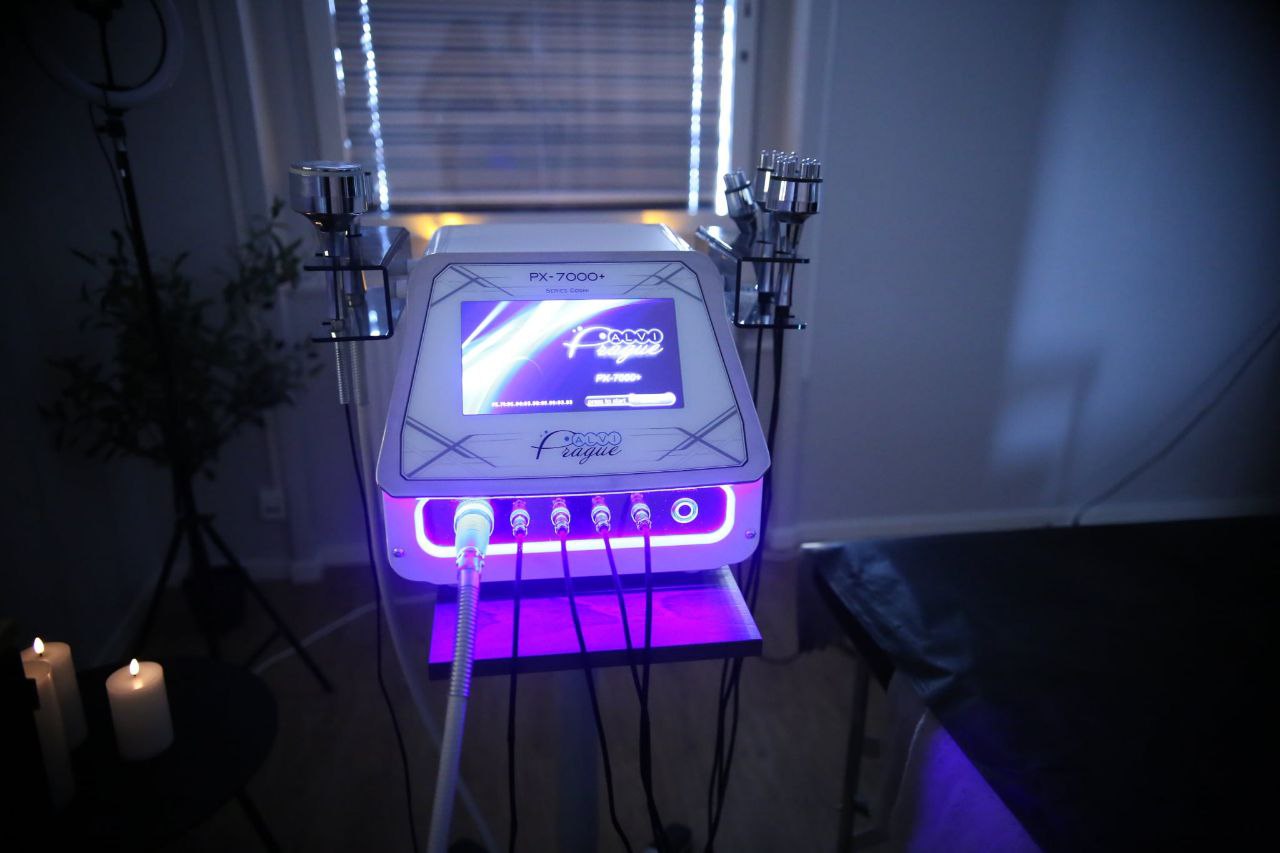 Relaxing spa environment